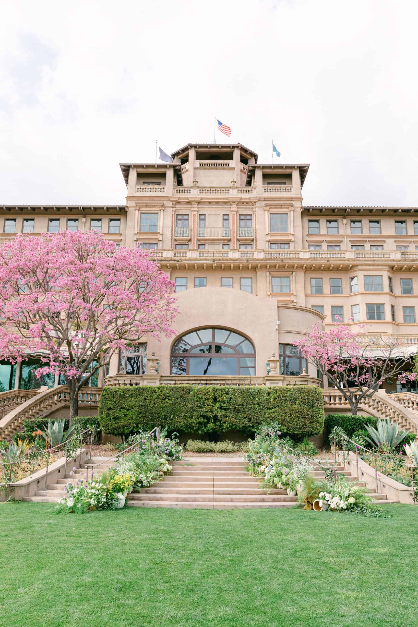 The Langham hotel and gardens, Pasadena